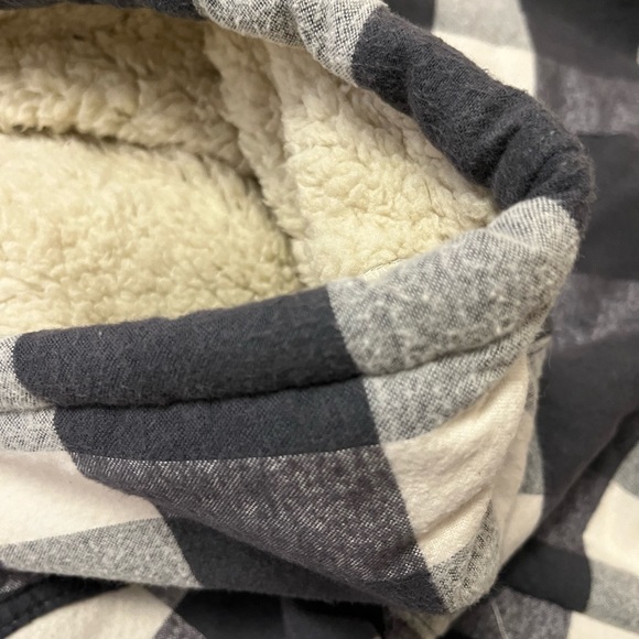 NWT LUCKY BRAND - Boys Plaid Button Down Lined Jacket - size 7 - Picture 3 of 6